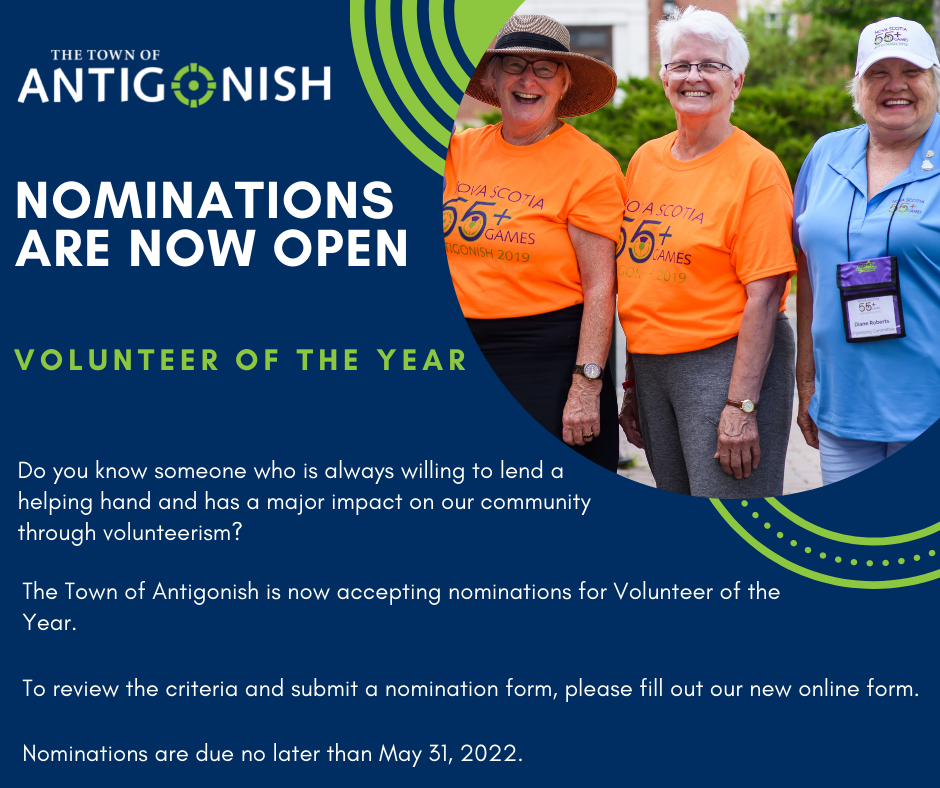 Volunteer of the Year Nominations Open Post 1